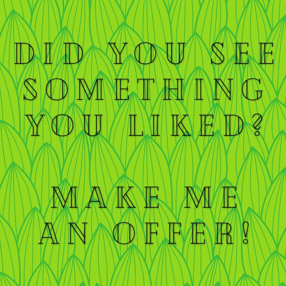 Like it? MAKE AN OFFER!!